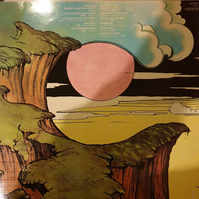 Hawkwind  Warrior On The Edge Of Time -  Vinyl LP Record - Opened  - Very-Good Quality (VG)