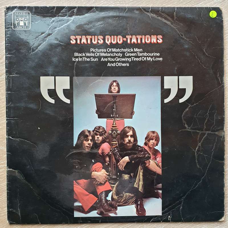 Status Quo - Status Quaotations - Vinyl LP Record - Opened  - Good Quality (G)