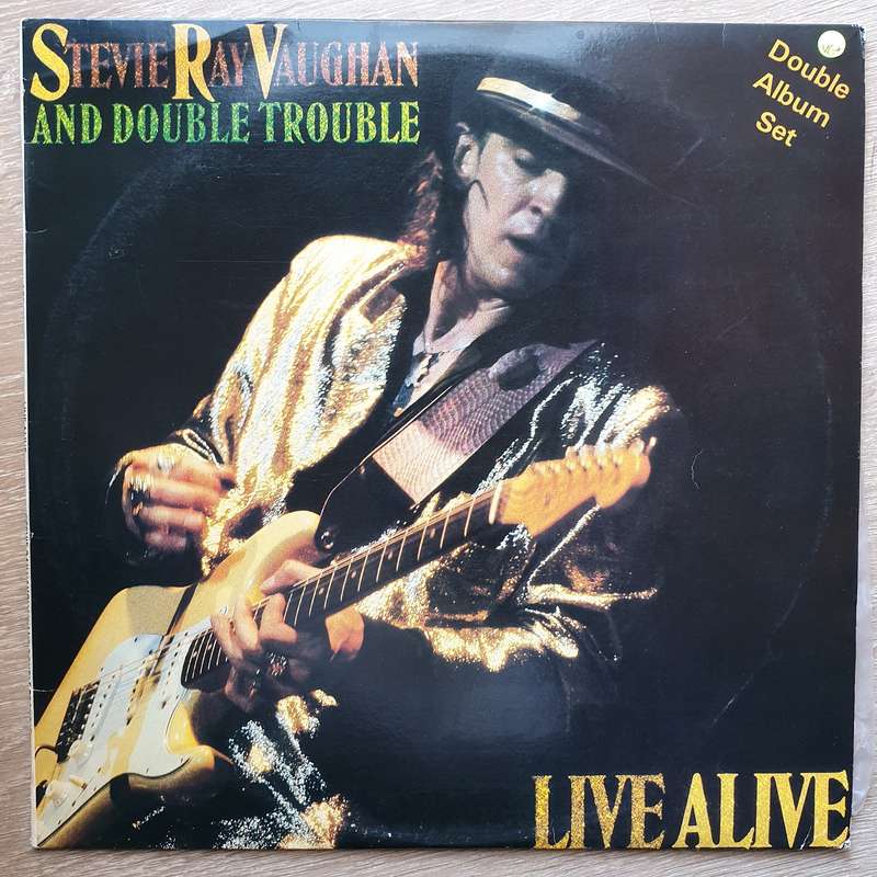Stevie Ray Vaughan And Double Trouble  Live Alive   Double Vinyl LP Record - Opened  ...