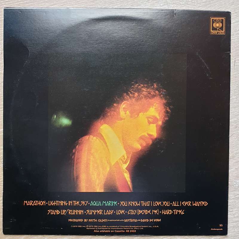 Santana  Marathon - Vinyl LP Record - Very-Good+ Quality (VG+)