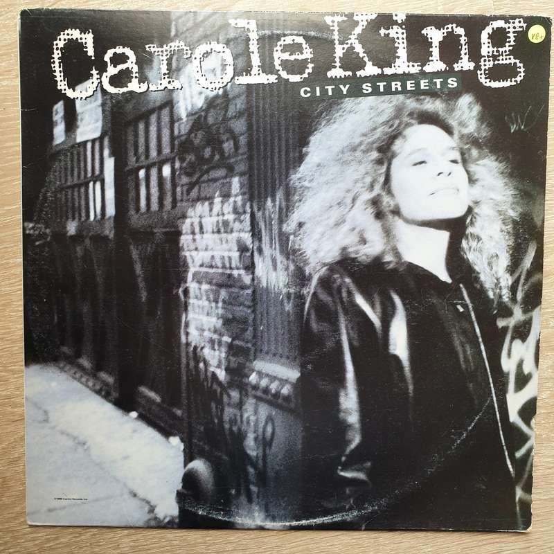 Carole King - City Streets - Vinyl LP Record (VG+)