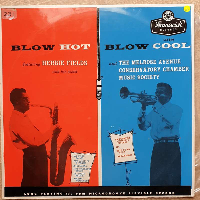 Herbie Fields And His Sextet, The Melrose Avenue Conservatory Chamber Music Society  Blow H...