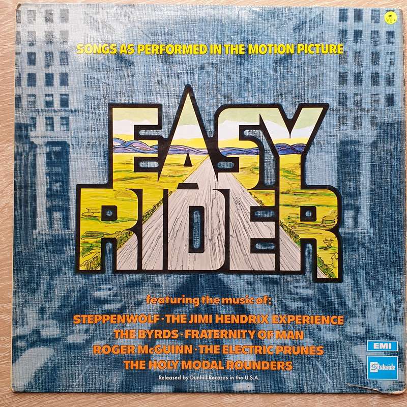 Easy Rider - Music From The Soundtrack - Vinyl LP Record - Very-Good Quality (VG)