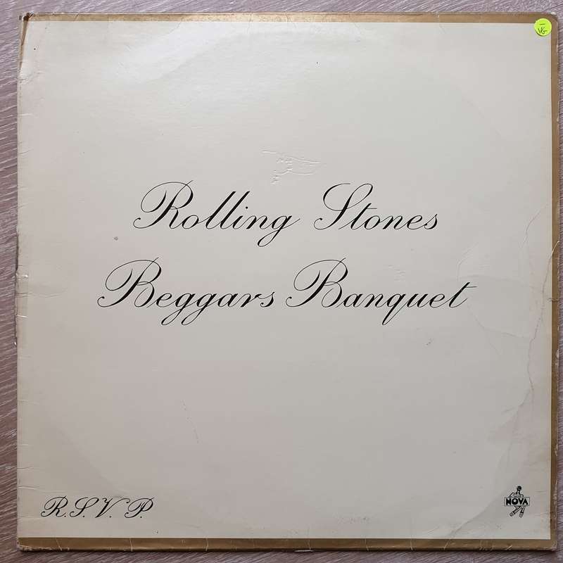 The Rolling Stones  Beggars Banquet - Vinyl LP Record - Very-Good+ Quality (VG+)