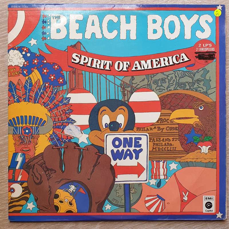 The Beach Boys  Spirit Of America - Double Vinyl LP Record - Opened  - Very-Good Quality (VG)