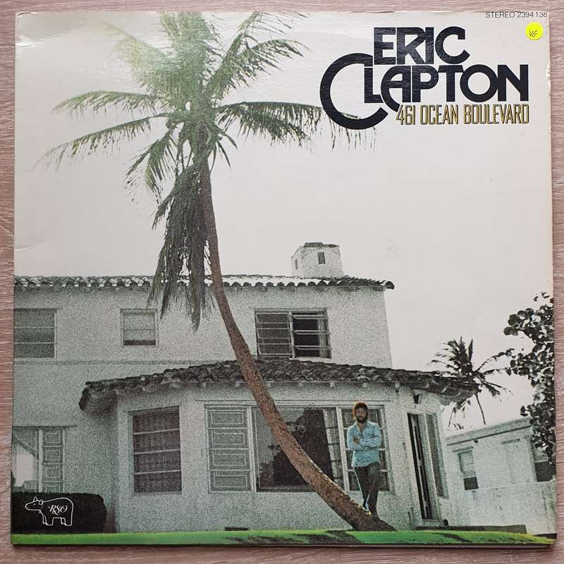 Eric Clapton  461 Ocean Boulevard - Vinyl LP Record - Very-Good+ Quality (VG+)