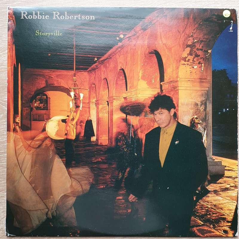 Robbie Robertson  Storyville - Vinyl LP Record - Very-Good+ Quality (VG+)