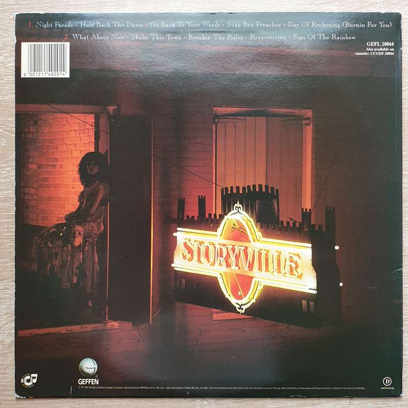 Robbie Robertson  Storyville - Vinyl LP Record - Very-Good+ Quality (VG+)