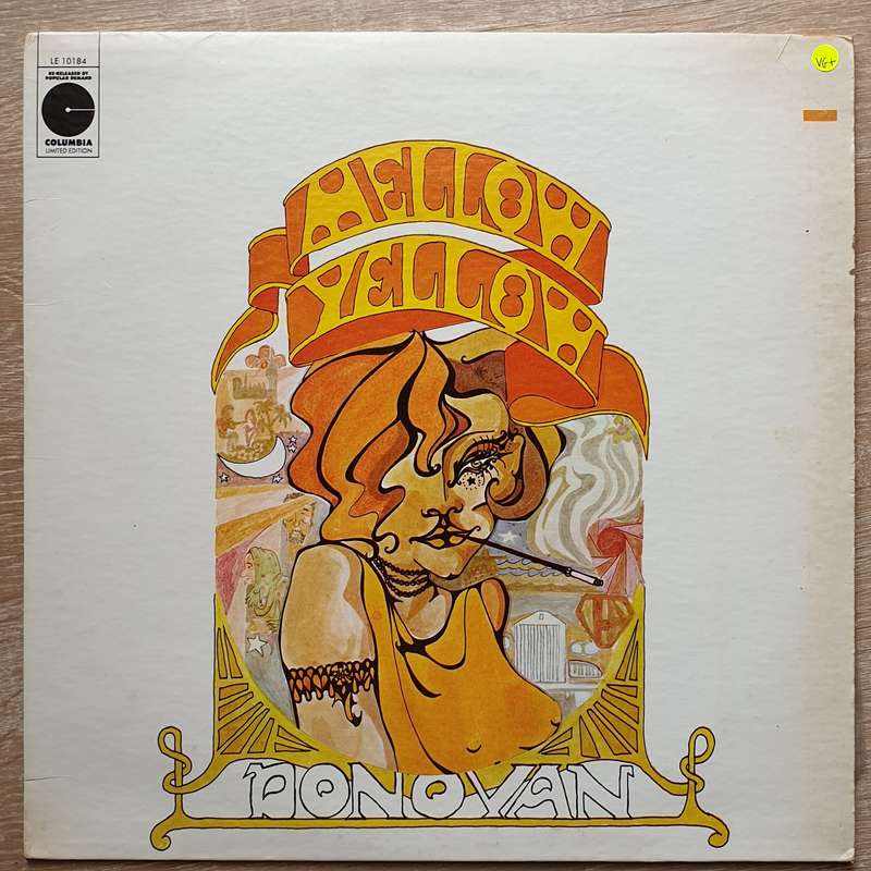 Donovan  Mellow Yellow - Limited Edition Release - Vinyl LP Record - Very-Good+ Quality (VG+)
