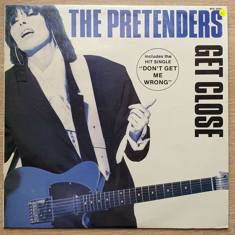 The Pretenders  Get Close -  Vinyl LP Record - Very-Good Quality (VG)