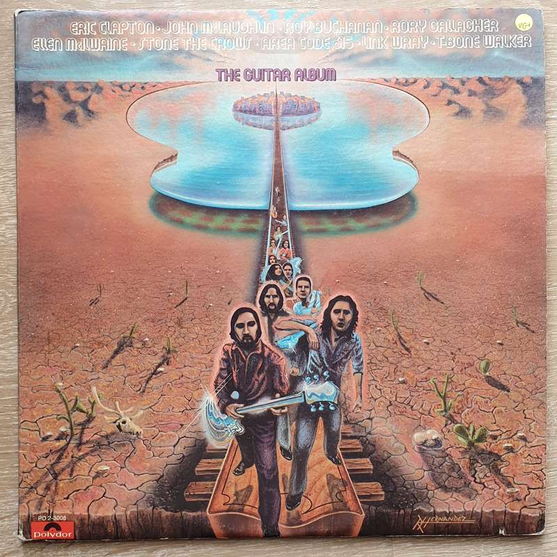 The Guitar Album -  Vinyl LP Record - Very-Good+ Quality (VG+)