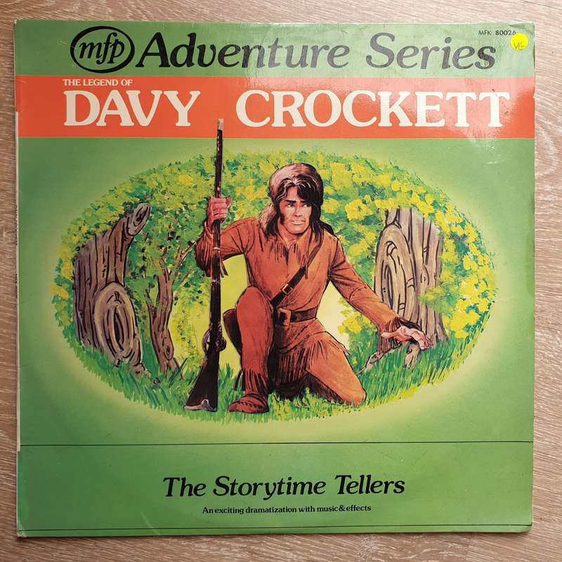 The Legend Of Davy Crockett - Vinyl LP Record - Opened  - Very-Good Quality (VG)
