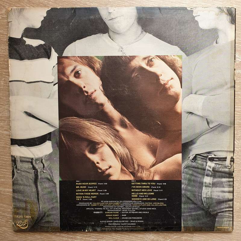 Rabbitt  Rock Rabbitt - Vinyl LP Record - Very-Good Quality (VG)