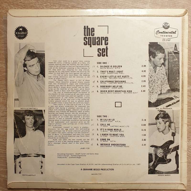 The Square Set  Featuring 'Silence Is Golden' - Vinyl LP Record - Opened  - Very-Good Quali...