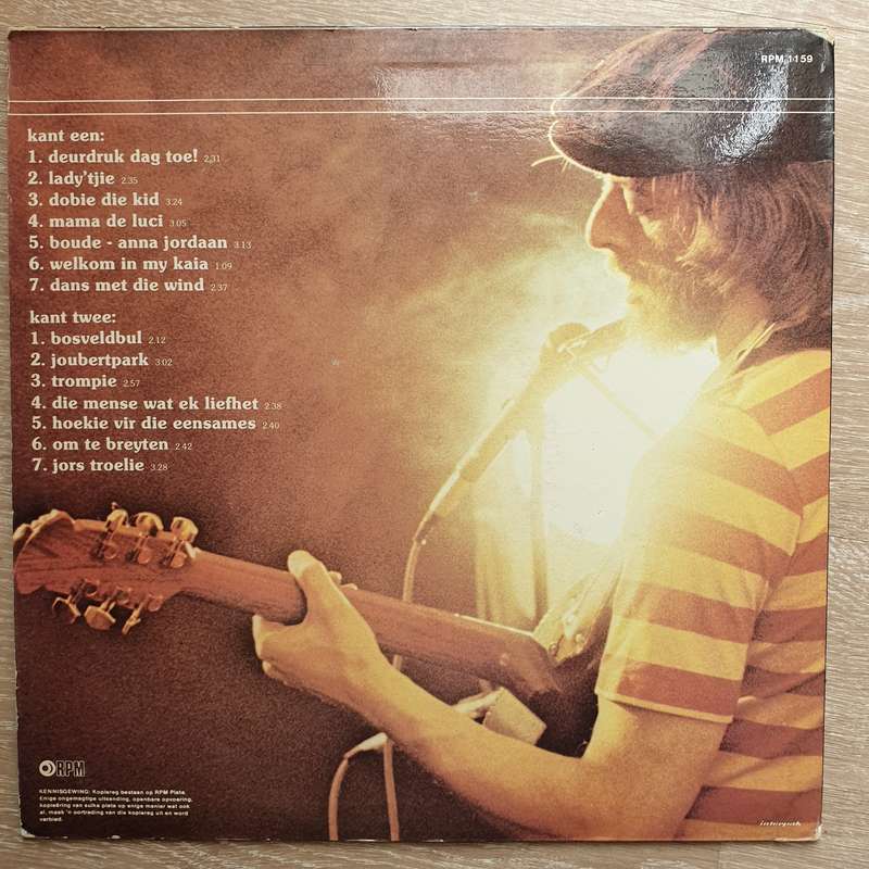 Anton Goosen  Jors Troelie Liedjieboer - Vinyl LP Record - Very-Good+ Quality (VG+)