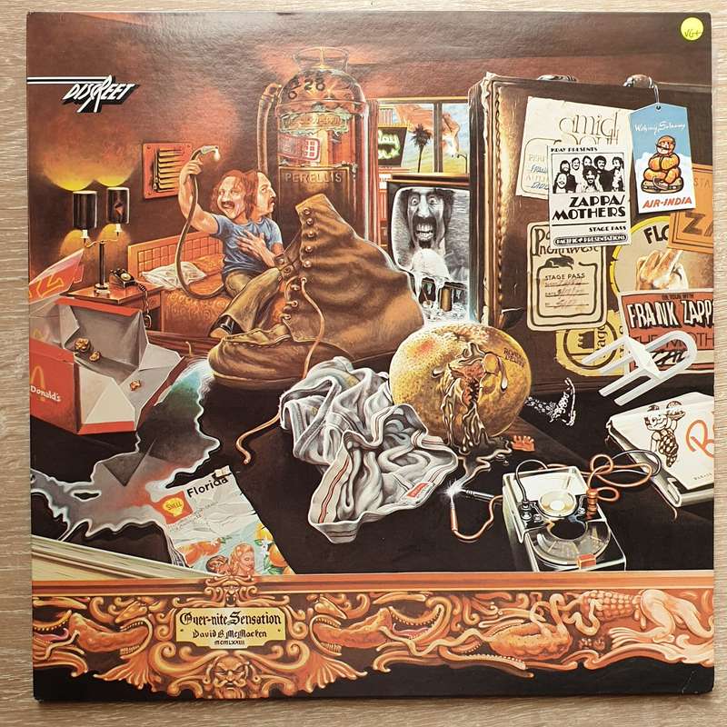 The Mothers  Over-Nite Sensation (Frank Zappa) - Vinyl LP Record - Very-Good+ Quality (VG+)
