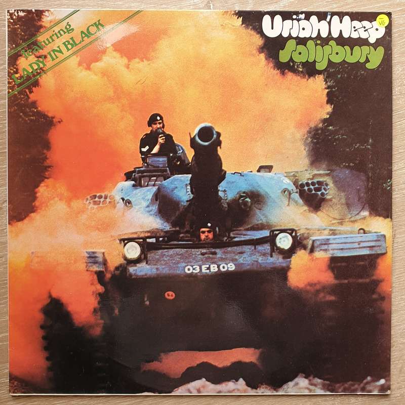 Uriah Heep  Salisbury (4093)  - Vinyl LP Record - Very-Good- Quality (VG-) (minus)