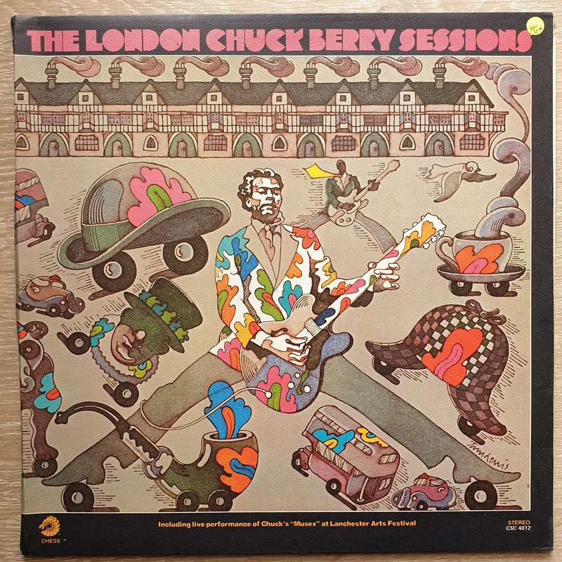 Chuck Berry  The London Chuck Berry Sessions - Vinyl LP Record - Very-Good+ Quality (VG+)