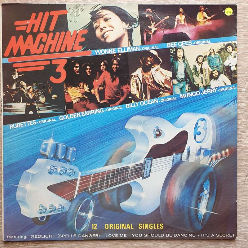 Hit Machine 3 - 12 Original Singles - Vinyl LP Record - Opened  - Very-Good+ Quality (VG+)
