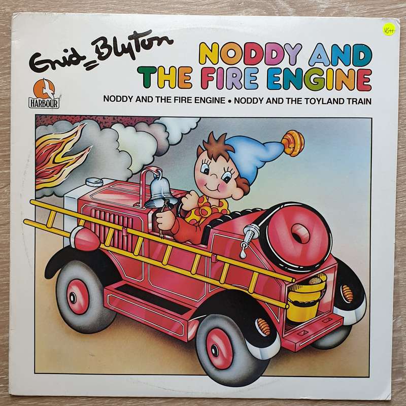 Noddy and the Fire Engine - Enid Blyton - Vinyl LP Record - Very-Good+ Quality (VG+)