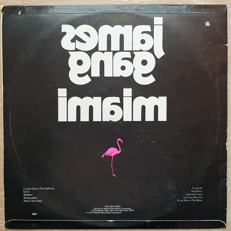 James Gang  Miami -  Vinyl LP Record - Very-Good+ Quality (VG+)
