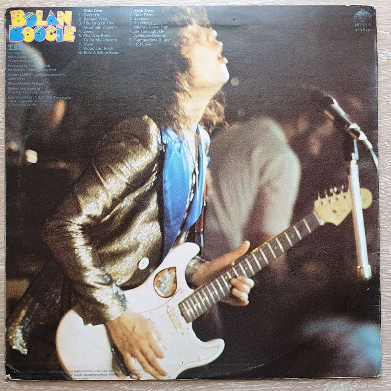 T.Rex  Bolan Boogie -  Vinyl LP Record - Very-Good+ Quality (VG+)