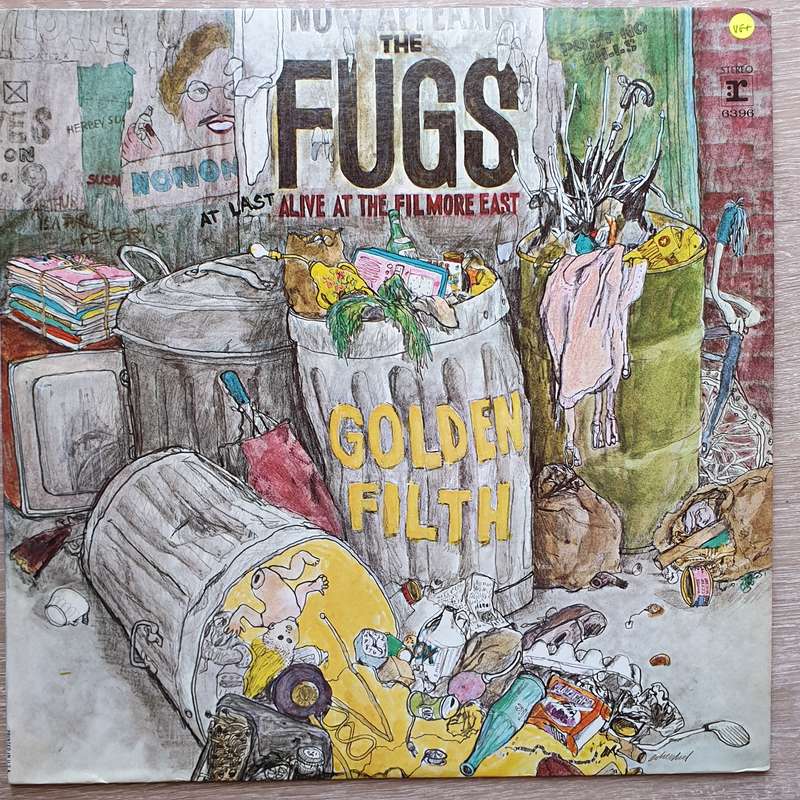 The Fugs - Golden Filth -  Vinyl LP Record - Very-Good+ Quality (VG+)