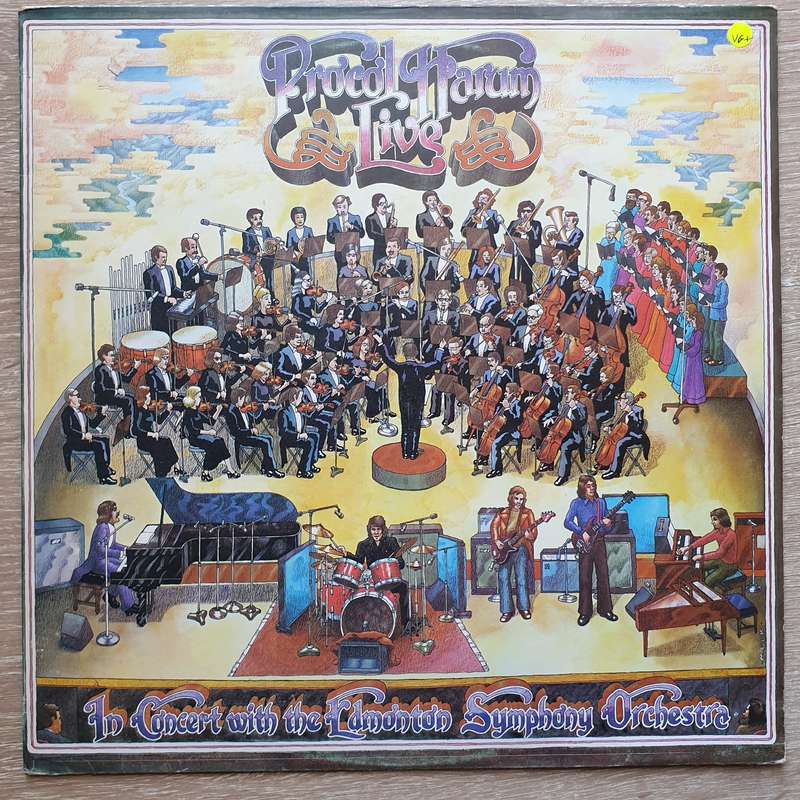 Procol Harum  Live - In Concert With The Edmonton Symphony Orchestra - Vinyl LP Record - Op...