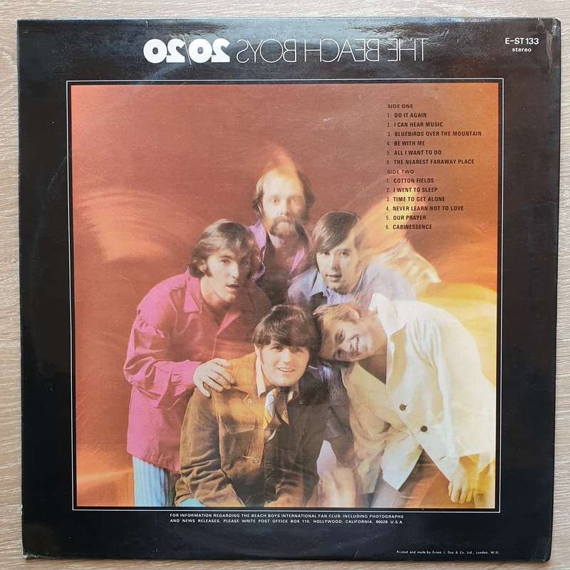 The Beach Boys  20/20 - Vinyl LP Record  (VG+)