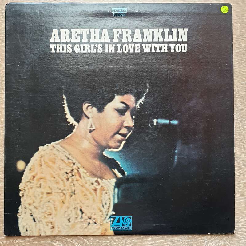 Aretha Franklin  This Girl's In Love With You - Vinyl LP Record - Opened  - Very-Good Quali...