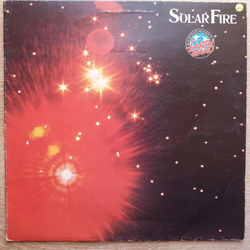 Manfred Mann's Earth Band  Solar Fire (UK) - Vinyl LP Record - Opened  - Very-Good+ Quality...