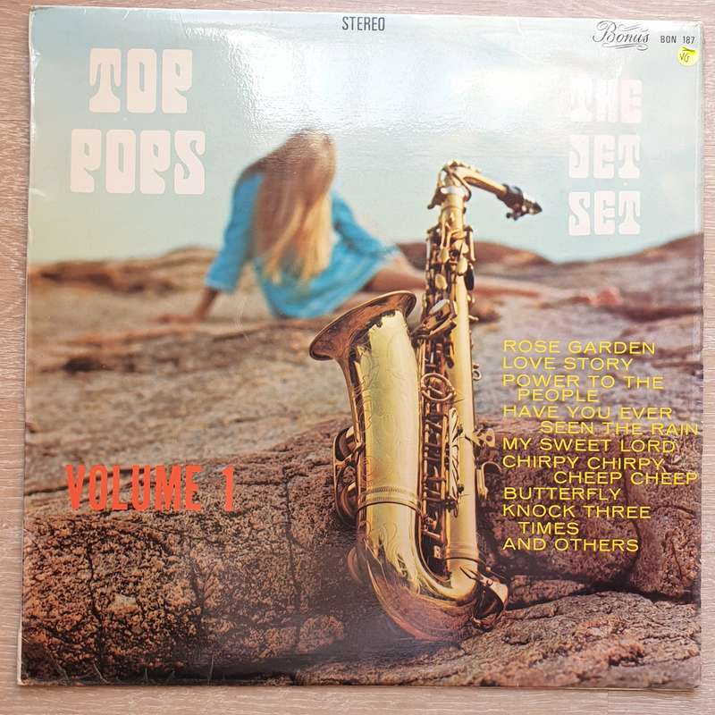 Top Pops - The Jet Set - Volume 1 - Vinyl LP Record - Opened  - Very-Good- Quality (VG-)