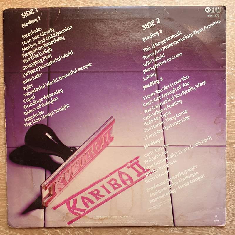 Kariba  Kariba II - Vinyl LP Record - Very-Good- Quality (VG-)