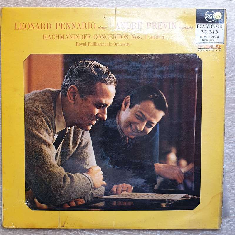 Leonard Pennario Plays André Previn Conducts Royal Philharmonic Orchestra  Rachmaninoff Co...