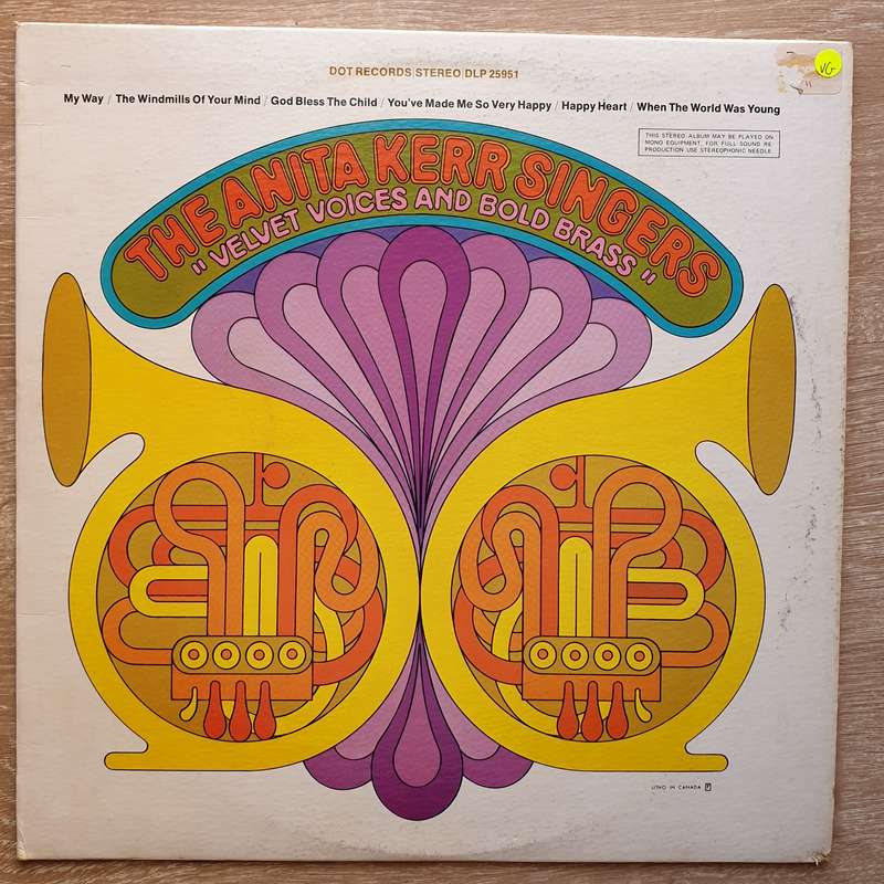 The Anita Kerr Singers  Velvet Voices And Bold Brass - Vinyl LP Record - Opened  - Very-Goo...