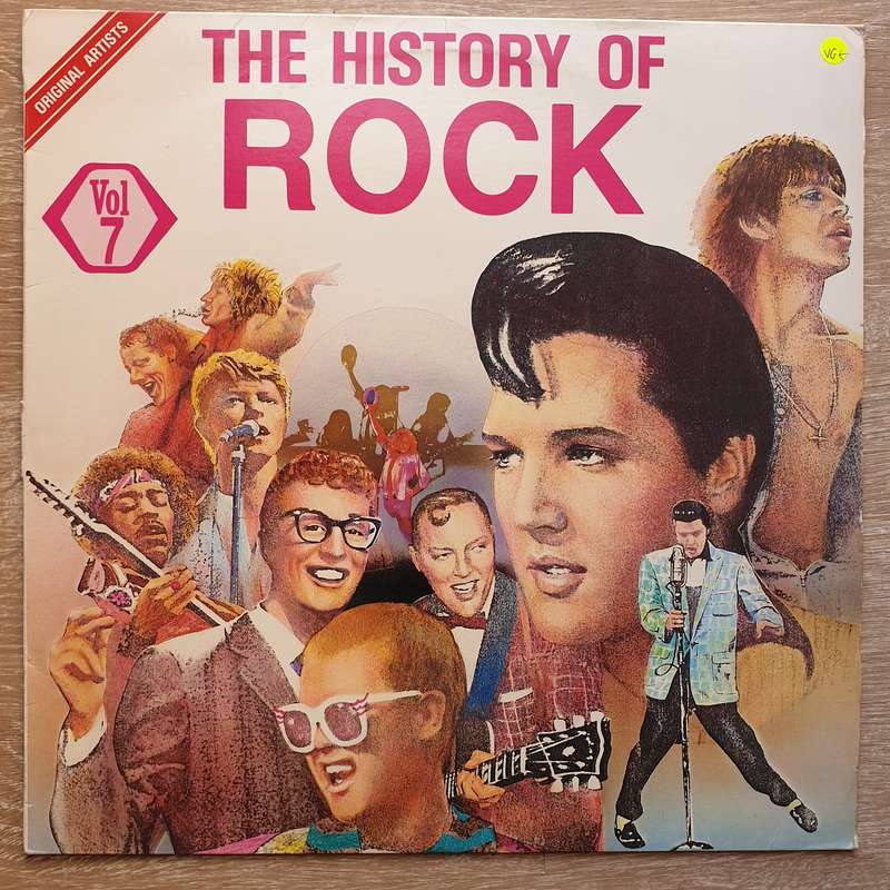 The History of Rock - Vol 7 - Vinyl LP Record  (VG+)