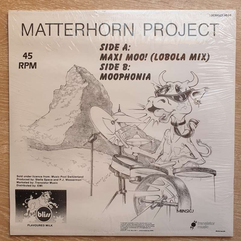 Matterhorn Project  Moo! - Vinyl Maxi - Sealed