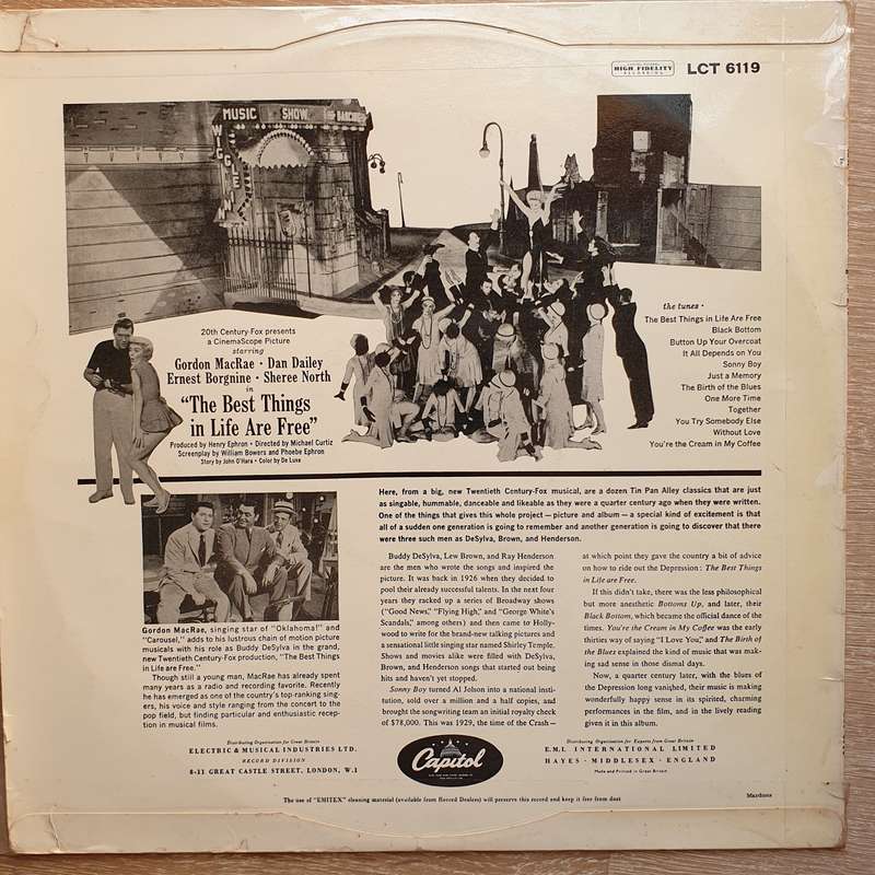 Gordon MacRae  The Best Things In Life Are Free - Vinyl LP - Opened  - Very-Good+ Quality (...