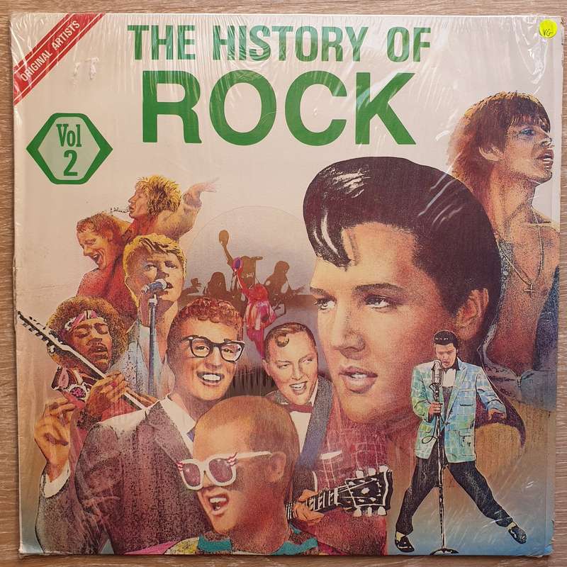 History of Rock - Vol 2 - The Early Days - Vinyl LP Record - Opened  - Very-Good Quality (VG)