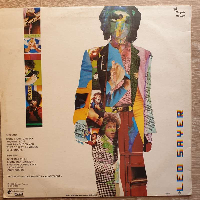 Leo Sayer  Living In A Fantasy - Vinyl LP Record - Opened  - Very-Good- Quality (VG-)