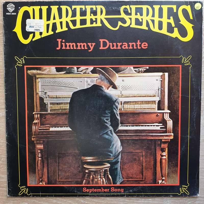 Jimmy Durante  September Song - Vinyl LP Record - Opened  - Very-Good Quality (VG)