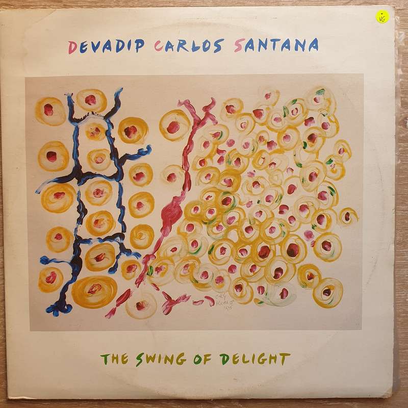 Devadip Carlos Santana  The Swing Of Delight - Double Vinyl LP Record - Very-Good Quality (VG)