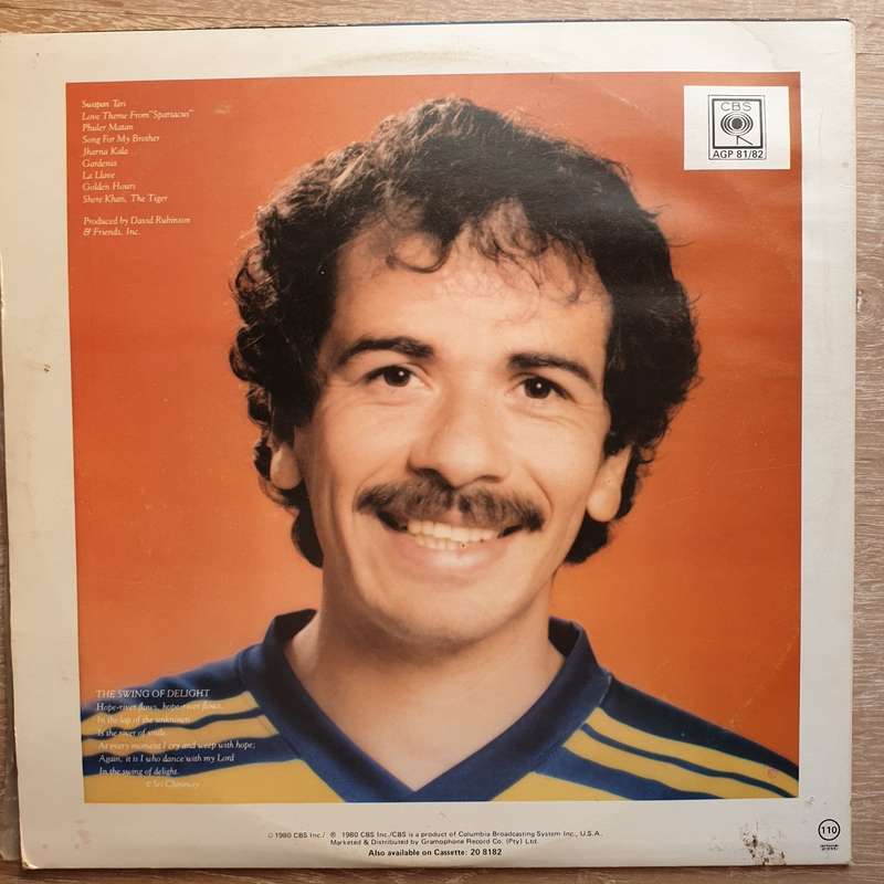 Devadip Carlos Santana  The Swing Of Delight - Double Vinyl LP Record - Very-Good Quality (VG)