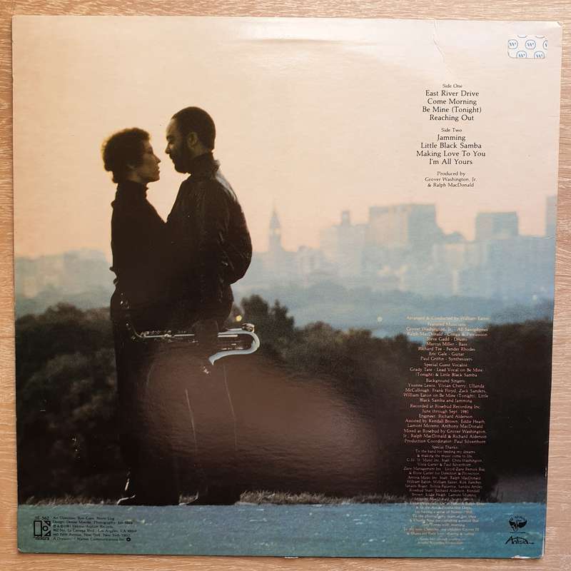 Grover Washington, Jr.  Come Morning -  Vinyl LP Record - Very-Good+ Quality (VG+)
