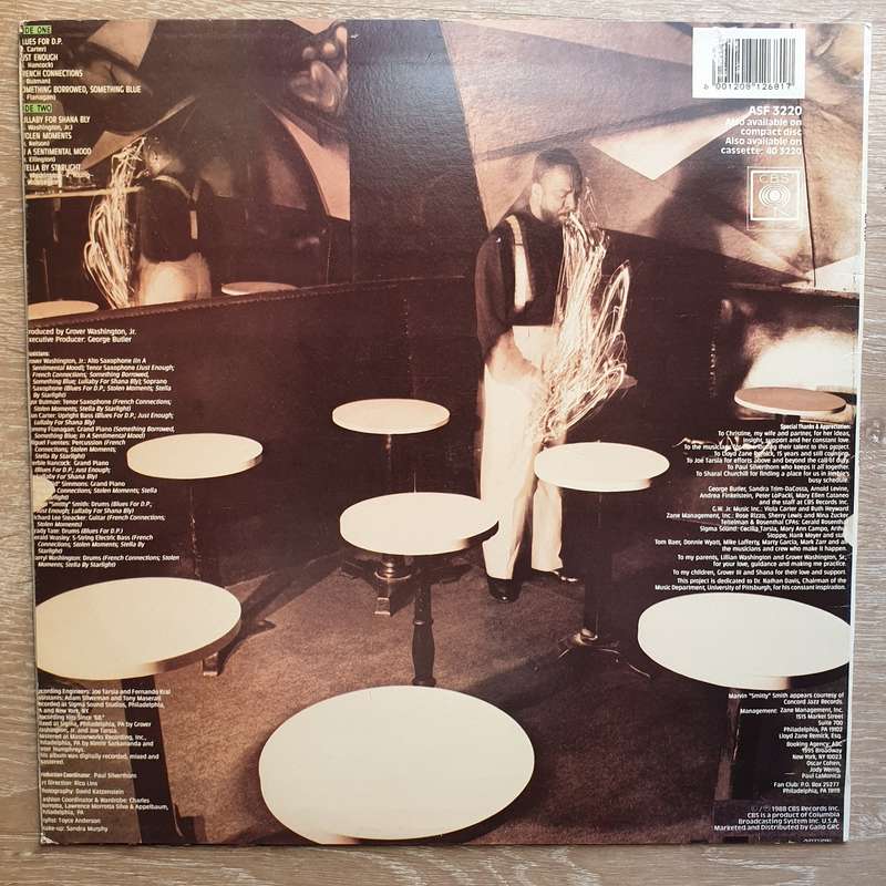 Grover Washington, Jr.  Then and Now -  Vinyl LP Record - Very-Good+ Quality (VG+)