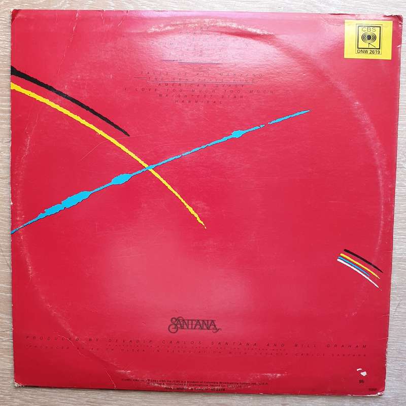 Santana  Zebop! - Vinyl LP Record - Opened  - Very-Good Quality (VG)