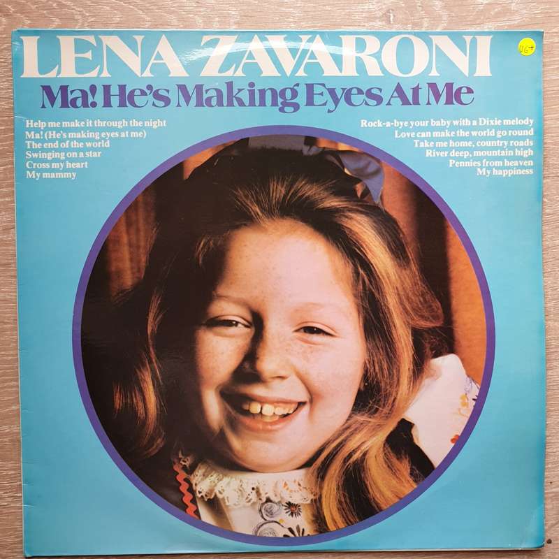 Lena Zavaroni - Ma - He's Making Eyes At Me  -  Vinyl LP Record - Very-Good+ Quality (VG+)