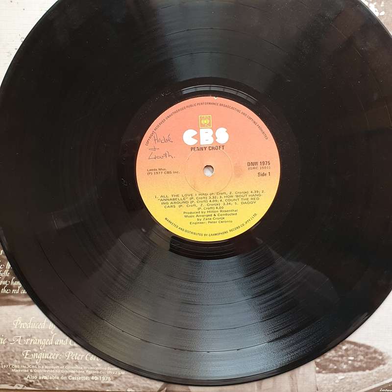 Penny Croft  - Penny Croft -  Vinyl LP Record (VG+)