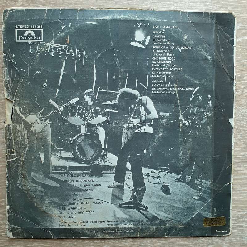 The Golden Earring  Eight Miles High -  Vinyl LP Record - Opened  - Good Quality (G)