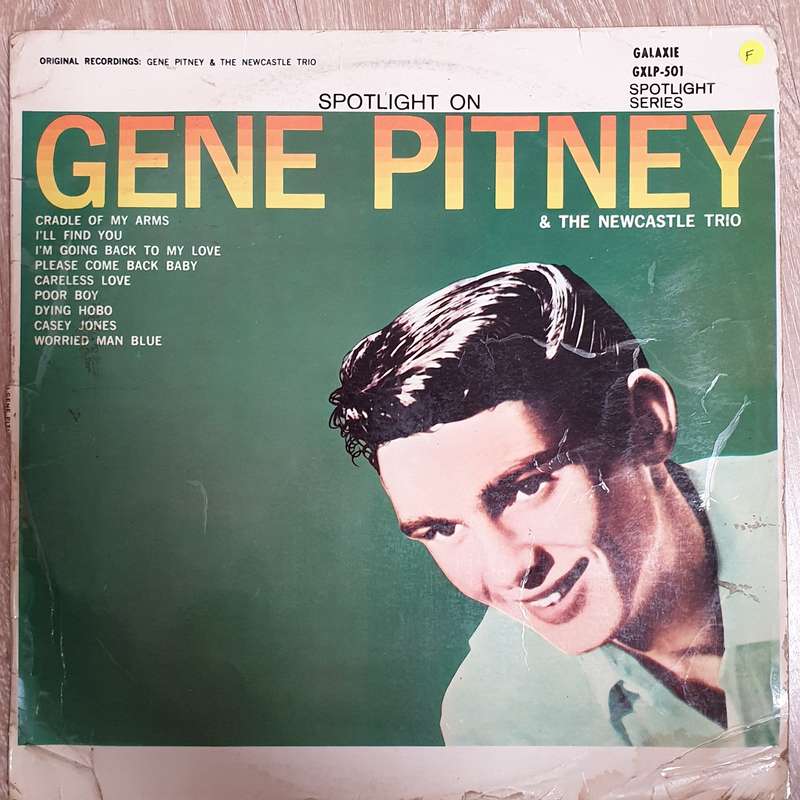 Gene Pitney And The Newcastle Trio  Spotlight On -  Vinyl LP Record - Opened  - Fair Qualit...